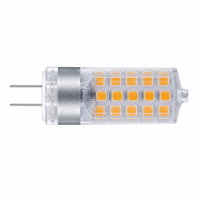 Ampoule LED AC/DC 12V 3.9W 420LM Ra>80 à courant constant sans scintillement 30 LED 2835 Culot G4 Température de couleur multiple pour usage hôtelier