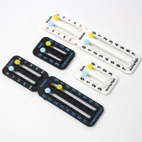 Compteur de points mécanique auto-adhésif pour raquettes de tennis ou de padel – Kit de suivi des scores fin et attachable