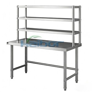 Plan de travail amovible en acier inoxydable pour <span class=keywords><strong>cuisine</strong></span> de restaurant, robuste et extensible, SS201/304 - Product Image 3