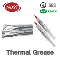 Pasta Térmica de Silicona Gris NDST para Disipador de Calor, Interfaz de Refrigeración para Procesador, CPU, GPU, VGA, LED, Transistor y Otros Adhesivos