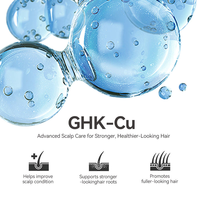 Spray anti-chute de cheveux à base de plantes naturelles pour hommes, avec peptide de cuivre GHK-Cu, fabrication en usine, étiquette privée OEM