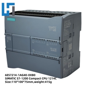 New Original PLC S7-1200 mô-đun 6es7214-1ag40-0xb0 Cổ Phiếu nhỏ gọn CPU 1214c 6es7 214-1ag40-0xb0 sie-mens lập trình đ<span class=keywords><strong>i</strong></span>ều khiển - Product Image 1