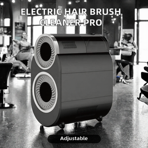 Professional Modern Plastic <b>Electric</b> <b>Hair</b> <b>Brush</b> Cleaner Machine Automatic Deep-Cleaner Portable Vacuum Cleaner Salon Workshop - Product Image 2