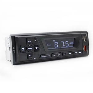 Giá thấp LCD 2USB carkit <span class=keywords><strong>FM</strong></span> <span class=keywords><strong>Transmitter</strong></span> sạc nhanh Car <span class=keywords><strong>Stereo</strong></span> <span class=keywords><strong>Receiver</strong></span> 1 DIN Car MP3 Máy nghe nhạc - Product Image 1