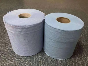 Rollo de Toalla de <span class=keywords><strong>Papel</strong></span> Desechable Jumbo Azul de 2 Capas, 18 Gsm, <span class=keywords><strong>Precio</strong></span> de Fábrica 2026, Venta Caliente, Hecho con Pulpa de Madera Virgen y Pulpa Sanitaria Reciclada - Product Image 6