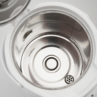 Bouilloire Électrique Sans Fil avec Fonction Réchauffement et Maintien au Chaud, Intérieur en Acier Inoxydable, Capacité >2,0L, Puissance 800W - Utilisation Domestique et Automobile
