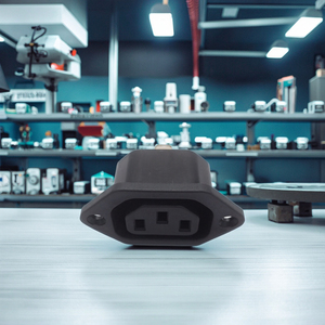 AC <strong>Electrical</strong> Plug Female 3pin C13 10A 250V IP44 Plastic Material with EU Standards - Product Image 4