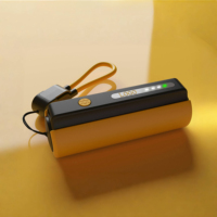 Power Bank Mini 5000mAh Senter Super Terang 22.5W PD Pengisian Cepat Port Tipe-C Kompatibel dengan Smart Watch dan Earphone Portabel