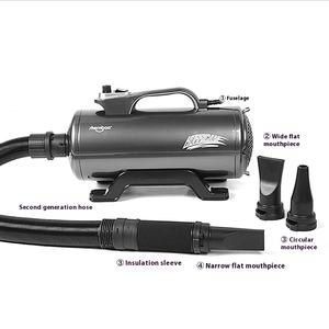 Secado de pelo profesional de alta velocidad para perros y mascotas, 3 boquillas, limpieza de mascotas, secador de aseo, secador de mascotas de doble Motor - Product Image 1