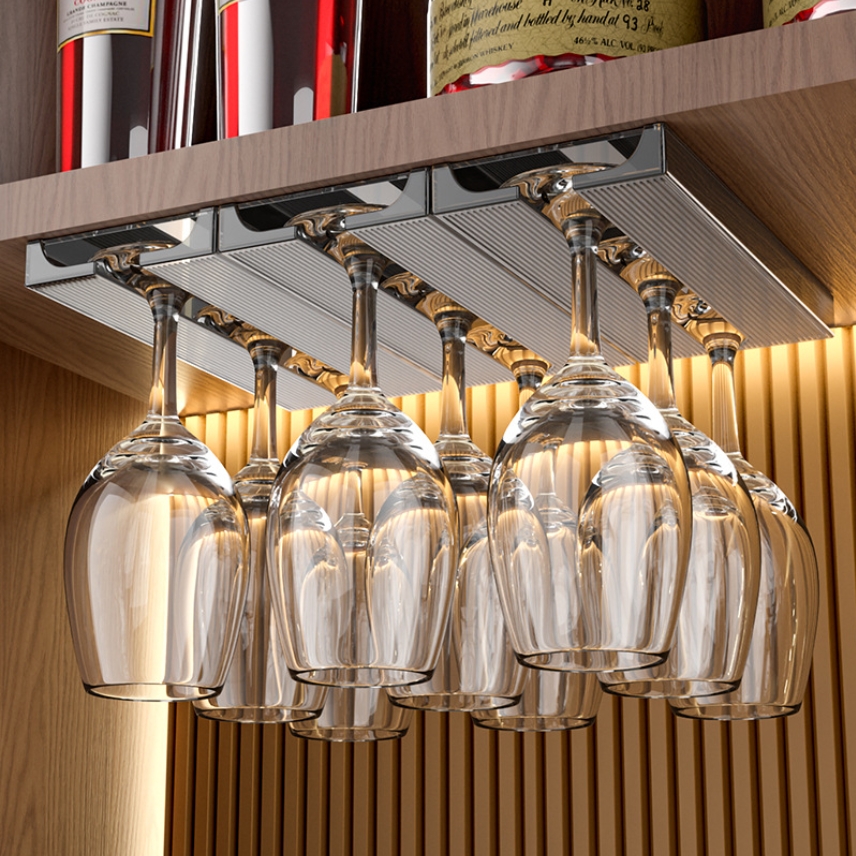 Kitchen Bar Glasses Storage Ganger - Wine Glass Rack