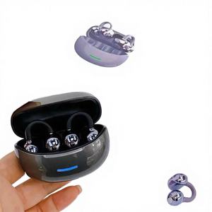 Écouteurs sans fil W18 OWS Sport à clip d'oreille, conception à conduction osseuse, audio haute résolution, appels vocaux HD, casques open-ear, LED - Product Image 3