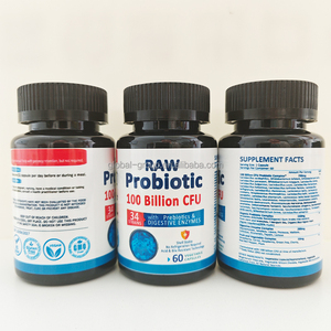 Cápsulas de probióticos OEM/ODM, suplemento alimenticio con etiqueta privada, 500 mil millones de, 10 cepas de probióticos, sin <span class=keywords><strong>gluten</strong></span> - Product Image 2