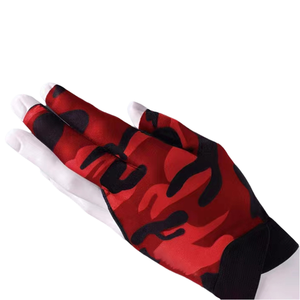 Wholesale Custom Low Price High Quality Mesh Snooker Gloves Adjustable & Durable Customized Color & Size for Online Sale - Product Image 1