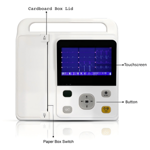 Electrocardiógrafo Portátil, Máquina de ECG, Dispositivo de ECG de 12 Canales para Hospitales y Clínicas, Departamento de Cardiología - Product Image 4