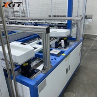 Meuleuse d'angle automatique OEM DOM pour cadre PV, hauteur 20-45 mm, 99,5 % d'efficacité, câble de plus de 2 m