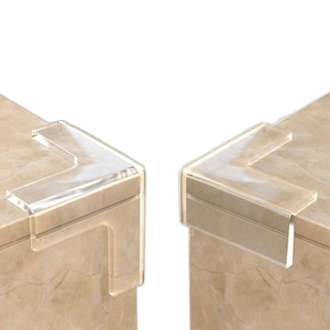 Wholesale Baby Transparent <strong>Table</strong> <strong>Corner</strong> Protector Sticker Coffee <strong>Table</strong> <strong>Sharp</strong> Angle Window Silicone Protective Cover <strong>Corner</strong> <strong>Guard</strong> - Product Image 4