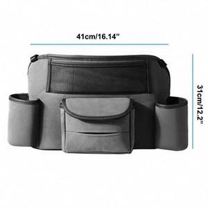 Sac de rangement multifonctionnel en feutre pour siège de voiture, sac suspendu pour dossier de siège de voiture, accessoires de voiture, vente chaude - Product Image 2