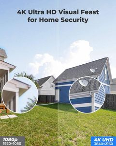 รีโอลิงค์ 4K กล้องรักษาความปลอดภัยกลางแจ้งสปอตไลท์สีการมองเห็นตอนกลางคืน 8MP สมาร์ทคน/ยานพาหนะ/สัตว์เลี้ยงการตรวจจับโดมกล้องไอพี โพอี P334 - Product Image 2