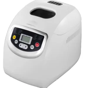 Machine à pain automatique numérique avec affichage LED, 3 tailles de pain et 3 couleurs de croûte