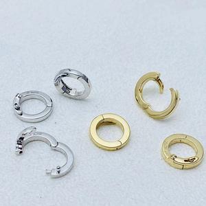 G18K Gold Necklace Buckle Single Row DIY Pearl Accessories for Female 3mm <b>Jade</b> Necklace <b>Bracelet</b> Sweater Chain Fashionable Beads - Product Image 1