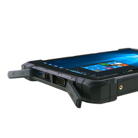 Tablet PC Industri Tangguh 10.1 Inci Windows 10 Intel Celeron 8GB 128GB Tahan Air Tahan Guncangan 4G WiFi Untuk Penggunaan Profesional