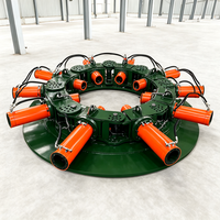 Accessoire de brisage de pieux pour excavatrice de 800 mm de pointe avec une capacité de rupture élevée pour les chantiers de construction d'infrastructure