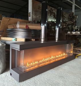 <span class=keywords><strong>Camino</strong></span> <span class=keywords><strong>a</strong></span> <span class=keywords><strong>Gas</strong></span> Multi-vista con telecomando e decorazioni <span class=keywords><strong>dimensioni</strong></span> 48-80 pollici <span class=keywords><strong>a</strong></span> <span class=keywords><strong>gas</strong></span> naturale o propano <span class=keywords><strong>camino</strong></span> personalizzato - Product Image 4