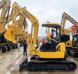 Excavatrice Komatsu PC35 d'occasion la plus vendue en Chine, modèle 2020, 3,5 tonnes, moteur et pompe d'origine japonaise, bon état, équipement de construction - Product Image 4