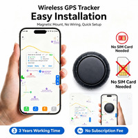Mini traceur GPS intelligent magnétique 3 ans, petit dispositif de suivi GPS en temps réel, mini traceur GPS