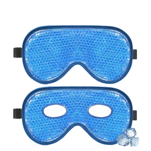 Máscara de Gel Frío/Calor <span class=keywords><strong>para</strong></span> Ojos, Reutilizable, con Correa Elástica, Compresas de Gel Frío <span class=keywords><strong>para</strong></span> Ojos y Rostro - Product Image 1