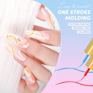 Kit <span class=keywords><strong>de</strong></span> <span class=keywords><strong>Vernis</strong></span> à Ongles Gel Liner 8ml <span class=keywords><strong>Marque</strong></span> Privée, Peinture UV <span class=keywords><strong>Semi</strong></span>-Permanente Personnalisée, Dessin, Manucure, <span class=keywords><strong>Vernis</strong></span> DIY, Gel <span class=keywords><strong>de</strong></span> Ligne Nail Art - Product Image 2