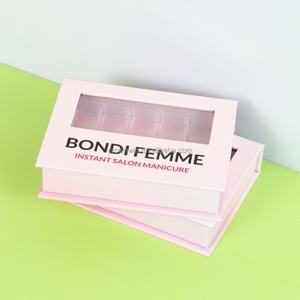 Caja de Cartón Personalizada Crown Win con Cierre Magnético, Ventana Transparente, Caja de Papel de Lujo para Pelucas, Pestañas Postizas, Cajas con Tapa Abatible Transparente - Product Image 6