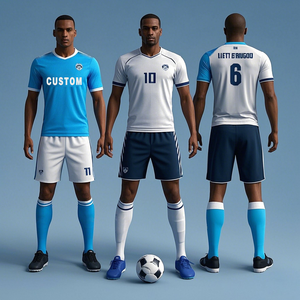 Uniformes De futbol özel spor kıyafetleri kitleri futbol takımı forması setleri tasarım modelleri tam vücut süblimasyon futbol forması tişörtleri - Product Image 2