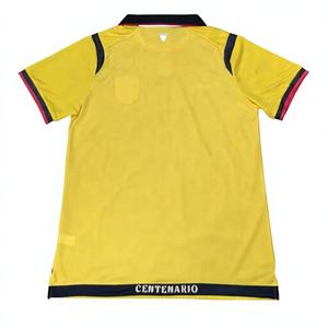 2526 Ecuadorianischer Fußballanzug Atmungsaktives Polyester Kurzarm Sublimationsdruck Anpassbarer Teamname Herren Erwachsene - Product Image 2