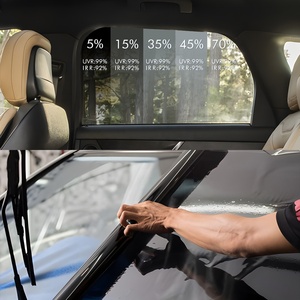 Échantillon Gratuit <span class=keywords><strong>Film</strong></span> Teinté Ultra HD Nano Céramique pour Vitres de Voiture, Rejet UV 99%, Protection Solaire, <span class=keywords><strong>Film</strong></span> Solaire Carbone Polarisé pour Vitres de Voiture - Product Image 5