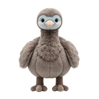 Peluche Émeu Personnalisée OEM, Modèle Animal Réaliste, Fabrication Soignée, Conception Sur Mesure pour Vente en Gros