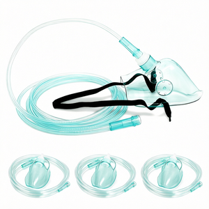 <span class=keywords><strong>Masque</strong></span> à oxygène médical pour adultes et enfants JCMED avec tube, certifié CE ISO, classe II, soins respiratoires - Product Image 1