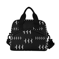 Sac isotherme pour femme à motif oiseaux Iwa hawaïens, sac de bureau, sac à bandoulière, sac de pique-nique extérieur, sac à déjeuner personnalisé