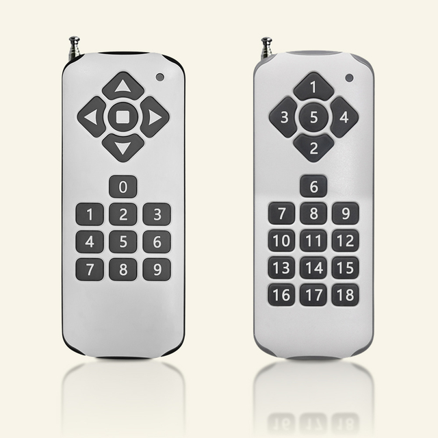 High Power Learning Code Universal Remote for Multi-Device Management With 500m Range and Durable Impact-Resistant Plastic Case