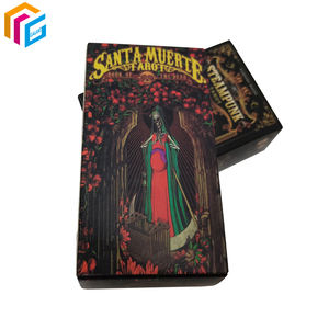 Prezzo a buon mercato fabbrica oracolo 12x7cm personalizzare la stampa 78 tarocchi carte con guida e scatola - Product Image 5