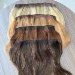 Extensions de <span class=keywords><strong>cheveux</strong></span> naturels Remy vierges doublement étirés de qualité supérieure Halo à clipser, modèle 2026, <span class=keywords><strong>les</strong></span> plus vendues - Product Image 6