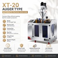 Machine d'emballage verticale automatique de haute précision pour le remplissage de poudre en sachets préformés, de 5 à 1000 g, en acier inoxydable