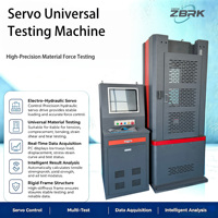 Máquina de Ensayo Universal Servohidráulica para Barras y Hilos de Acero, Prueba de Tracción Electrónica 220V, 1 Año de Garantía en Compresión