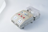 Tableau de distribution électrique familial JUNW à deux/trois prises, prêt à l'emploi, 16A 220-230V pour usage intérieur/extérieur
