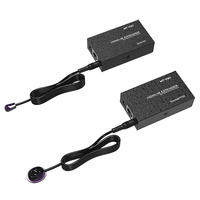 Prolongateur HDMI 1080p sur câble ethernet 50m, émetteur et récepteur HDMI MT-VIKI + adaptateur secteur