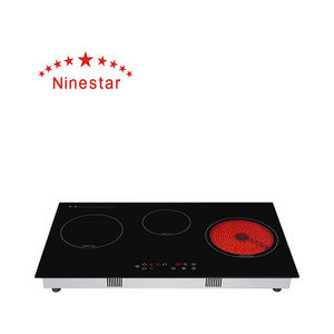 Meilleur <span class=keywords><strong>prix</strong></span> 3 brûleurs cuisinière à <span class=keywords><strong>induction</strong></span> <span class=keywords><strong>plaque</strong></span> de cuisson infrarouge <span class=keywords><strong>plaque</strong></span> vitrocéramique booster - Product Image 4