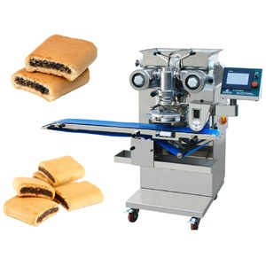 Extrusora Industrial Automática para <span class=keywords><strong>Fig</strong></span> Newton, Máquina Comercial para Hacer Galletas Rellenas de Figo, Alta Productividad, 220V, Grado Alimenticio - Product Image 1