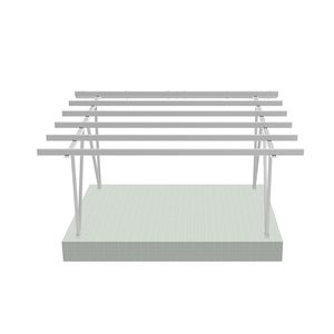Panneau de stationnement imperméable en aluminium, <span class=keywords><strong>2</strong></span> panneaux, canopée de sol, en aluminium, système de montage de Module solaire - Product Image 5