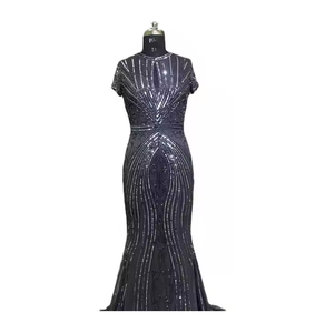 strapless open back dress Gothic Black and Grey Wedding Dress