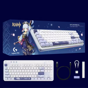 Clavier mécanique Logitech G517 Genshin Impact Kamisato Ayaka édition limitée, triple mode, faible latence, souris LIGHTSPEED RGB - Product Image 5